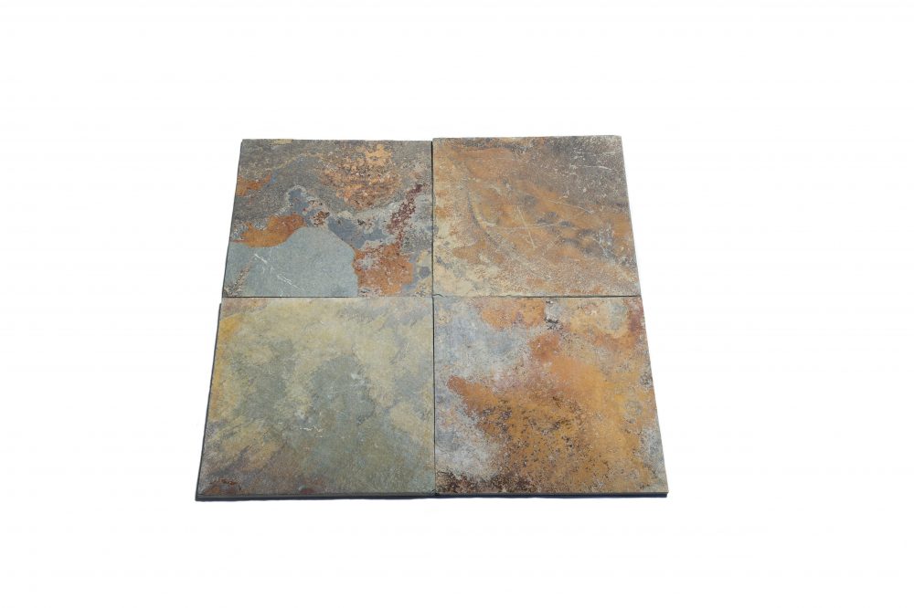 Rustic slate tiles